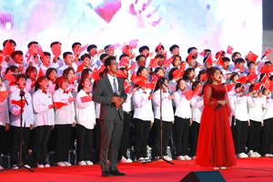 集团举办庆祝中国共产党成立103周年歌咏比赛